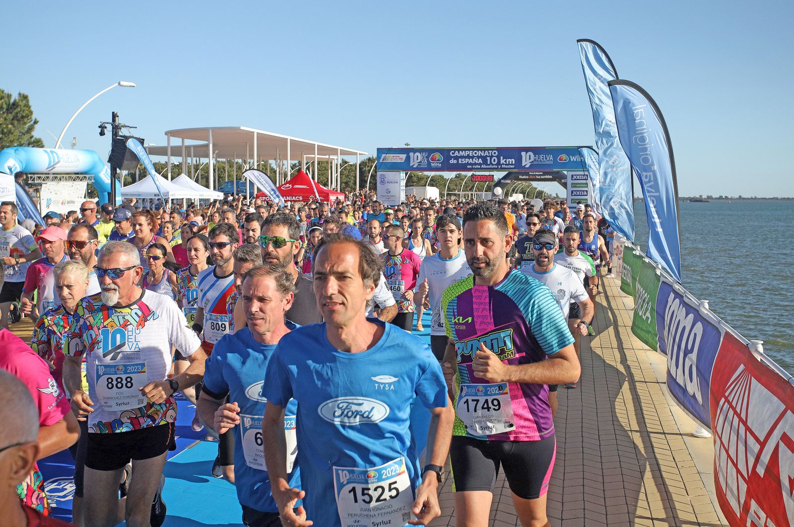 Imágenes de la 10K Puerta del Descubrimiento en Huelva