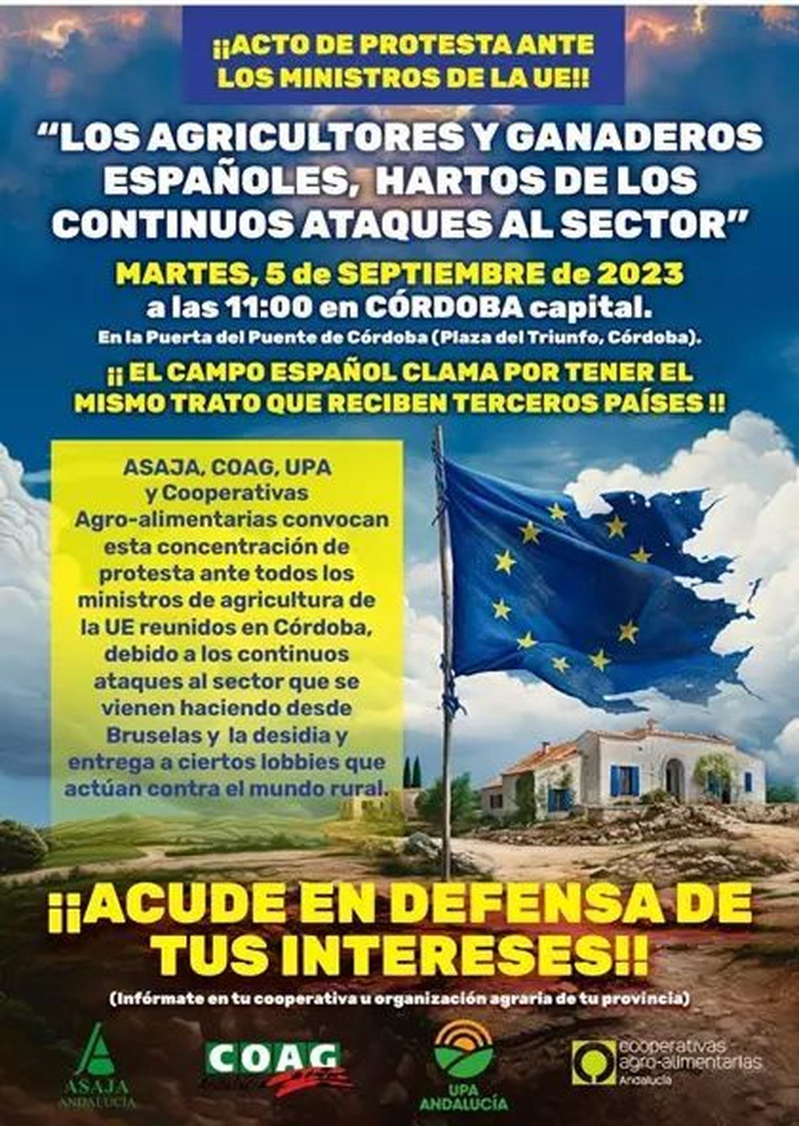 Cartel de la concentración