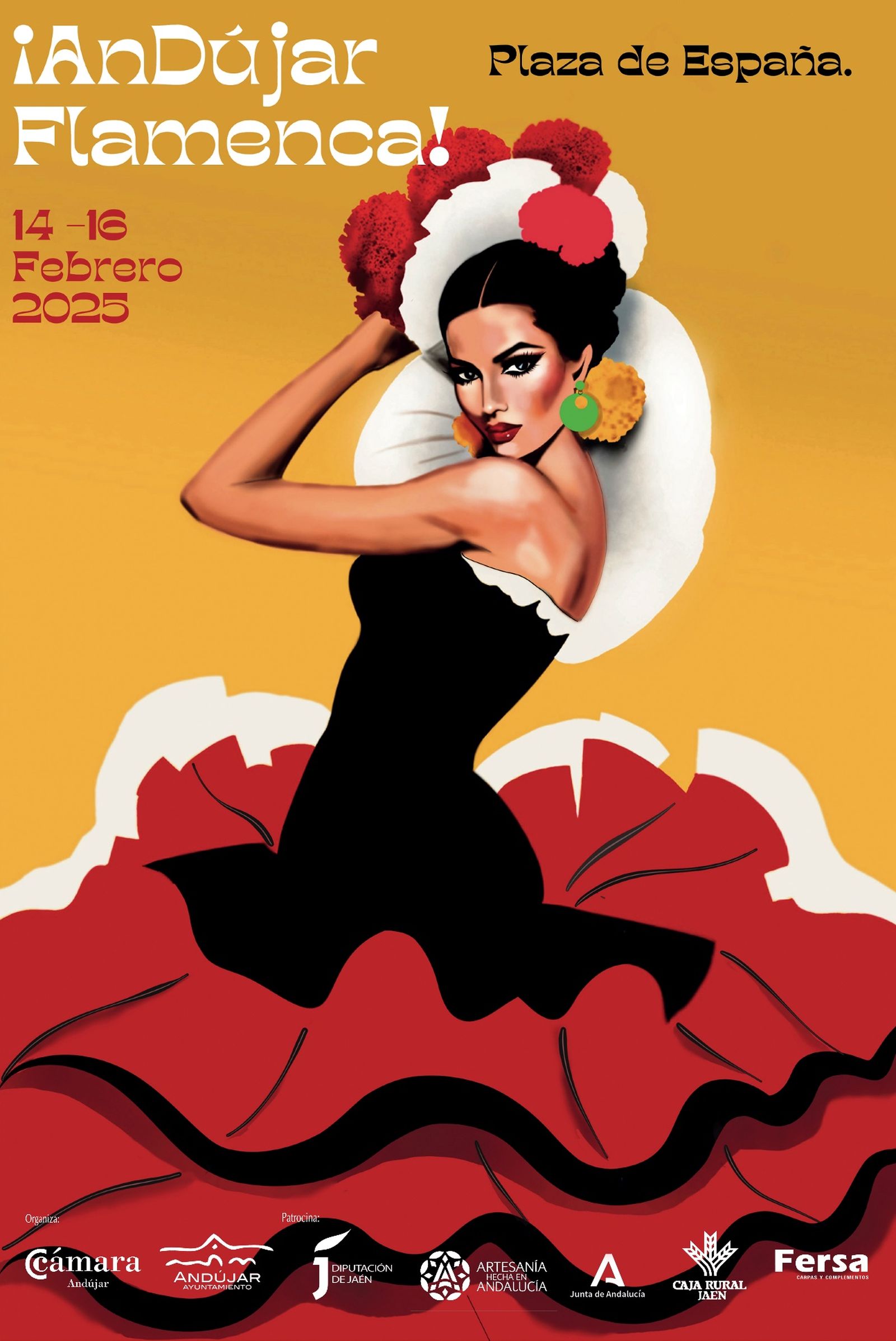 Cartel Andújar Flamenca