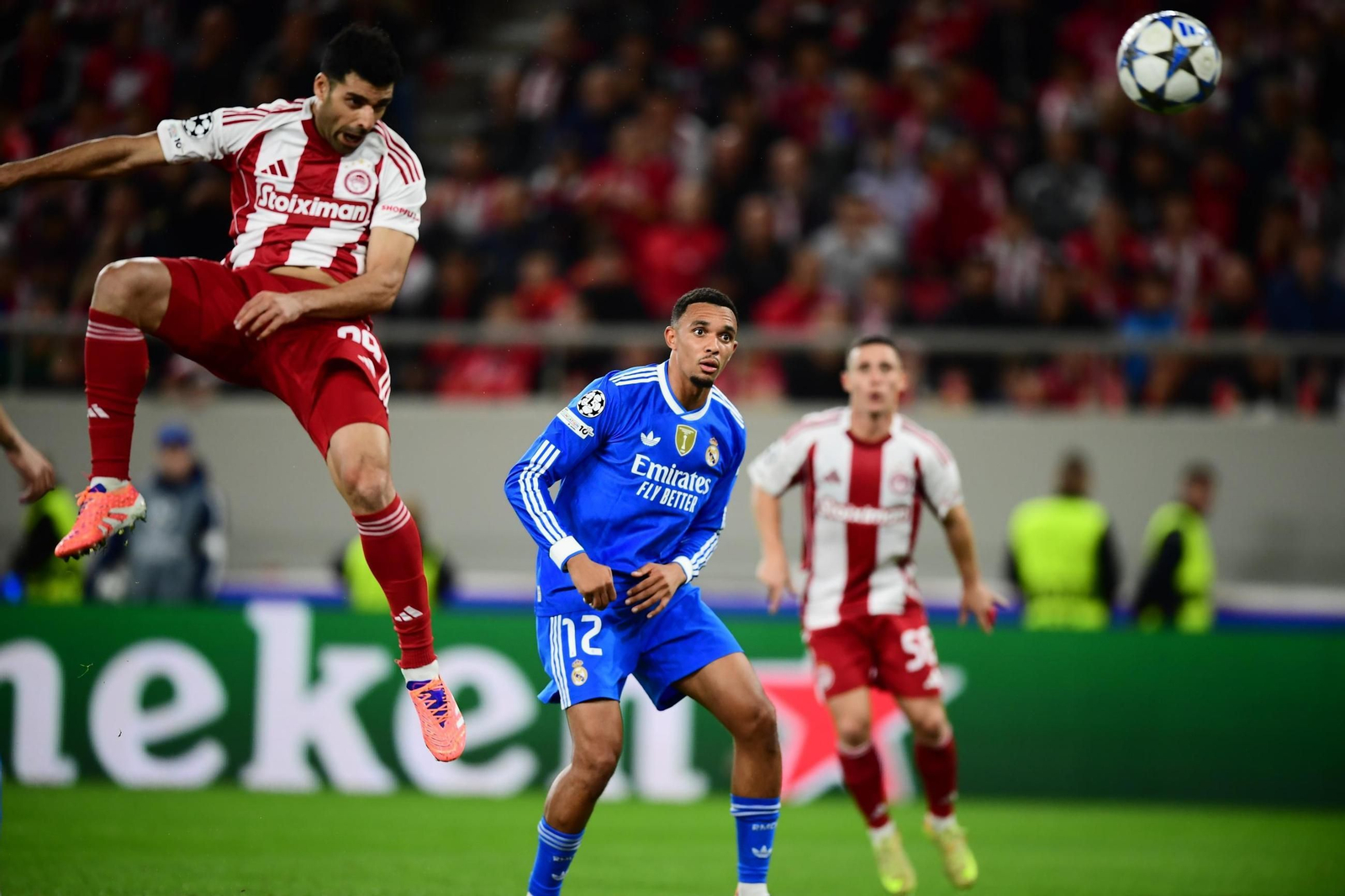 Las imágenes del Olympiacos-Real Madrid