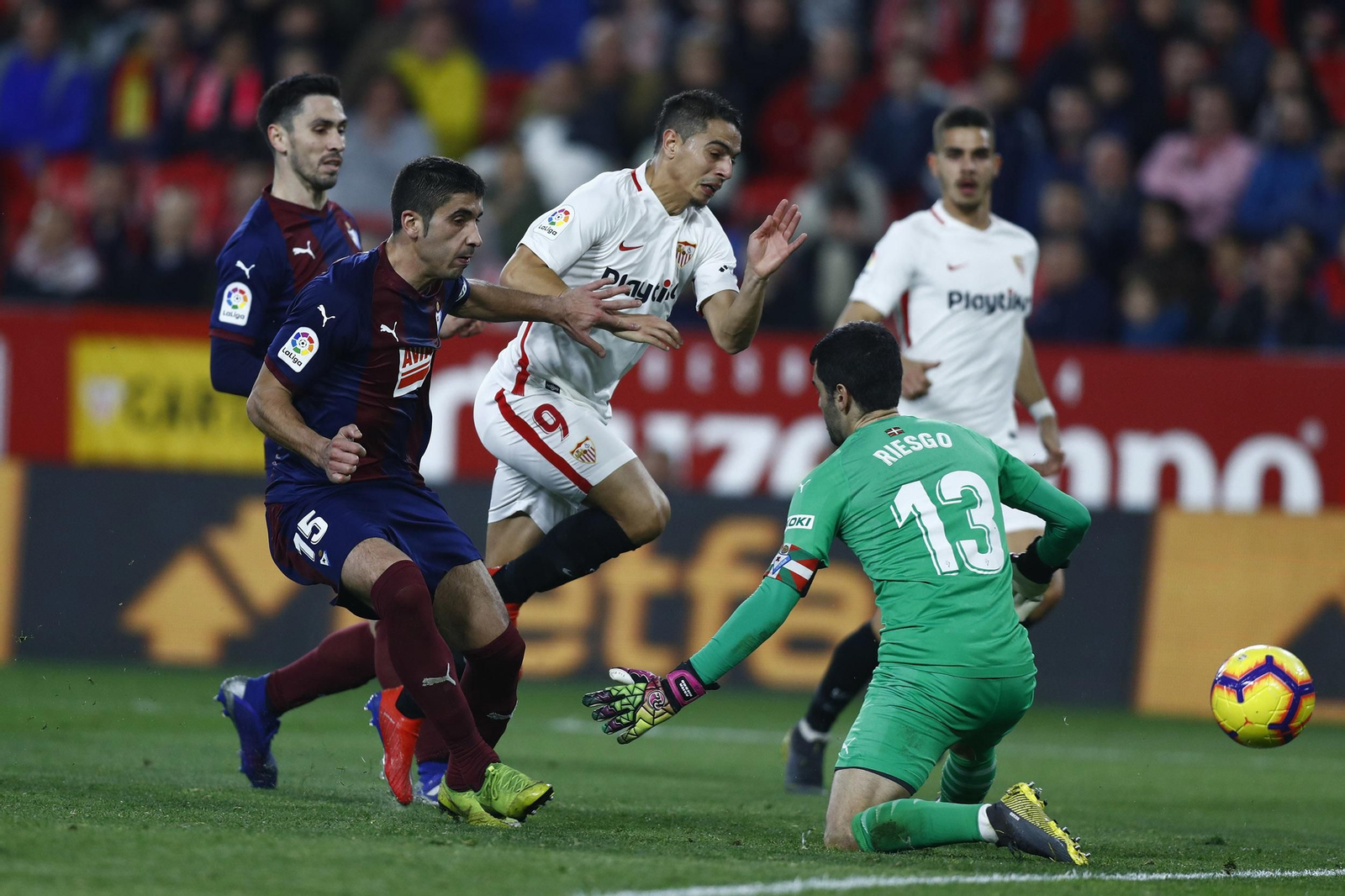 Las imágenes del Sevilla-Eibar