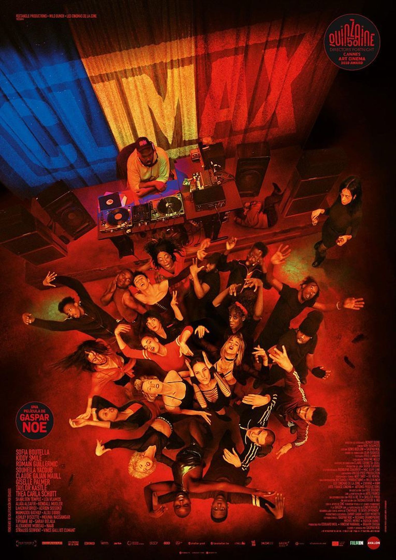 Cartel de la película 'Clímax' dirigida por Gaspar Noé.