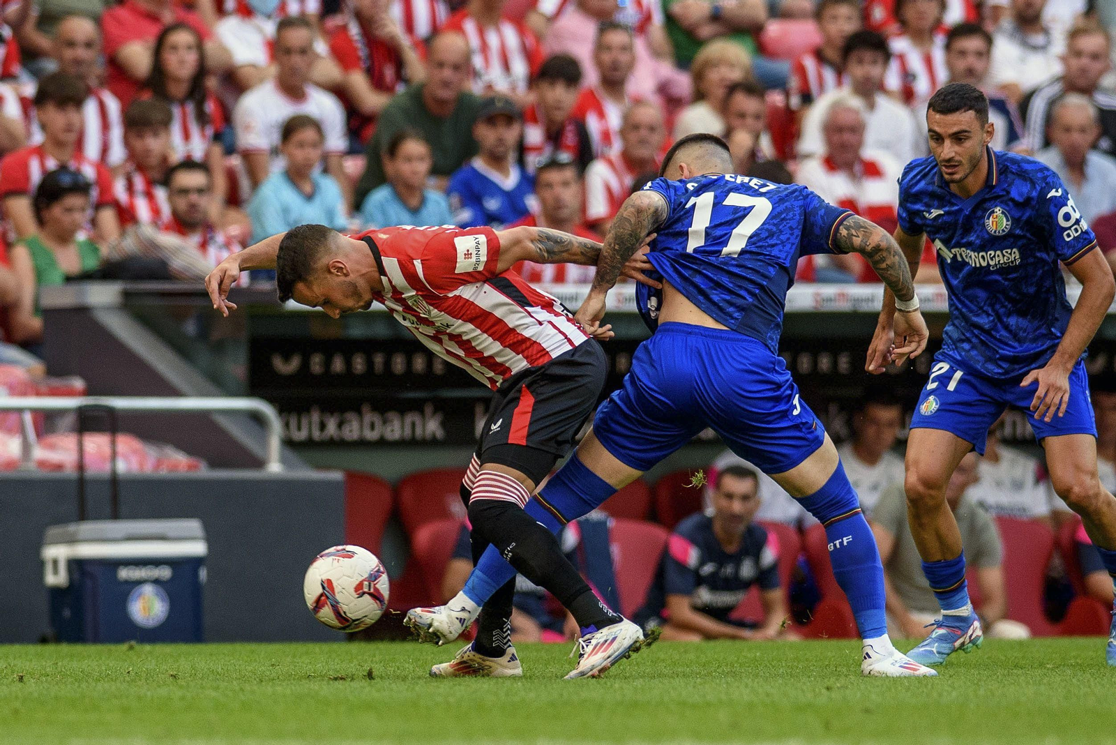 Las imágenes del Athletic - Getafe