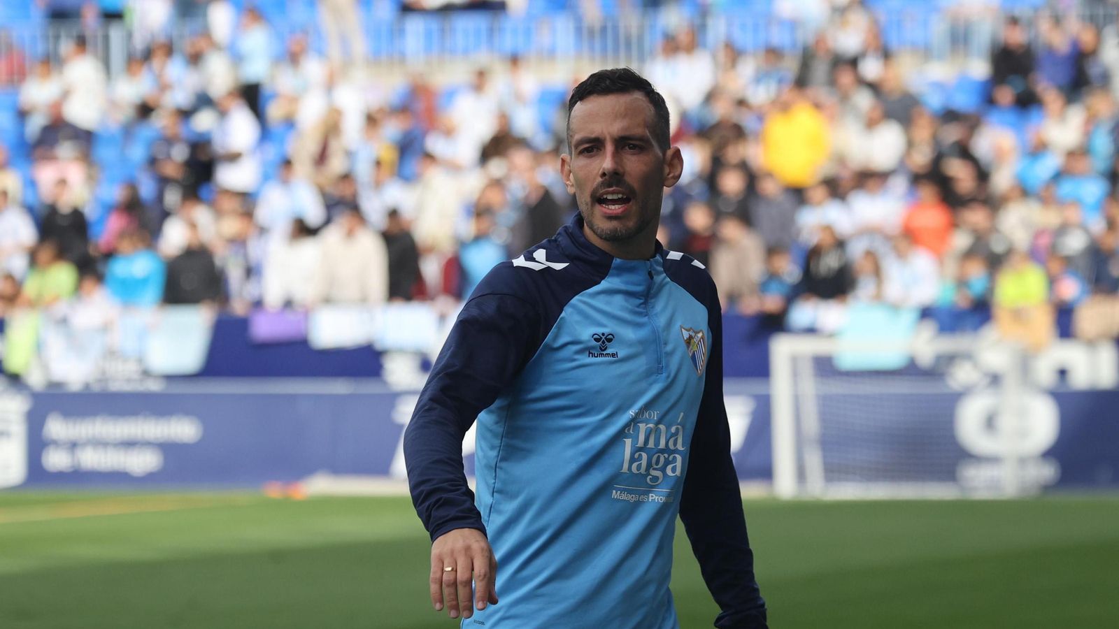 Darío Silva y Dely Valdés: las fotos del regreso de la Doble D a La Rosaleda