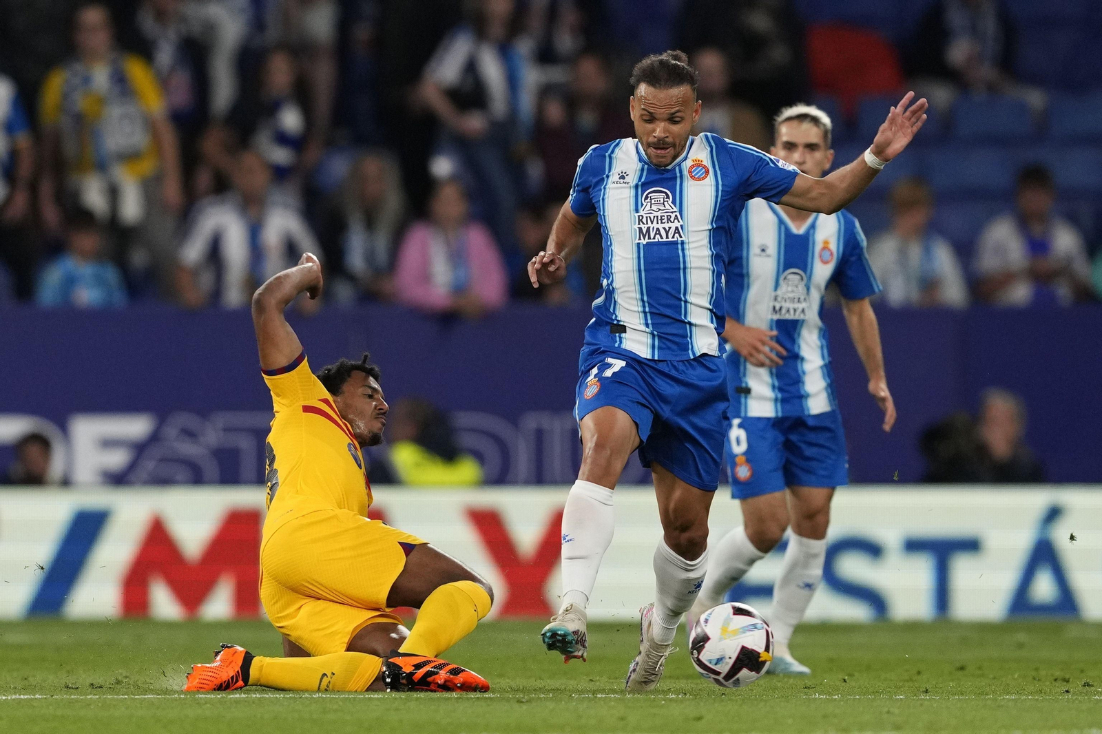 Las fotos de la celebración fallida del Barcelona ante el Espanyol