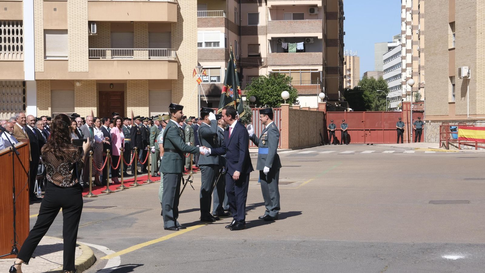 Imágenes de la celebración del 179 aniversario de la Guardia Civil, en la Comandancia de Almería