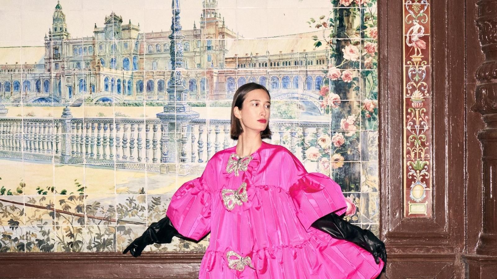 Uno de los diseños de la nueva colección de Jorge Vázquez para Pertegaz.