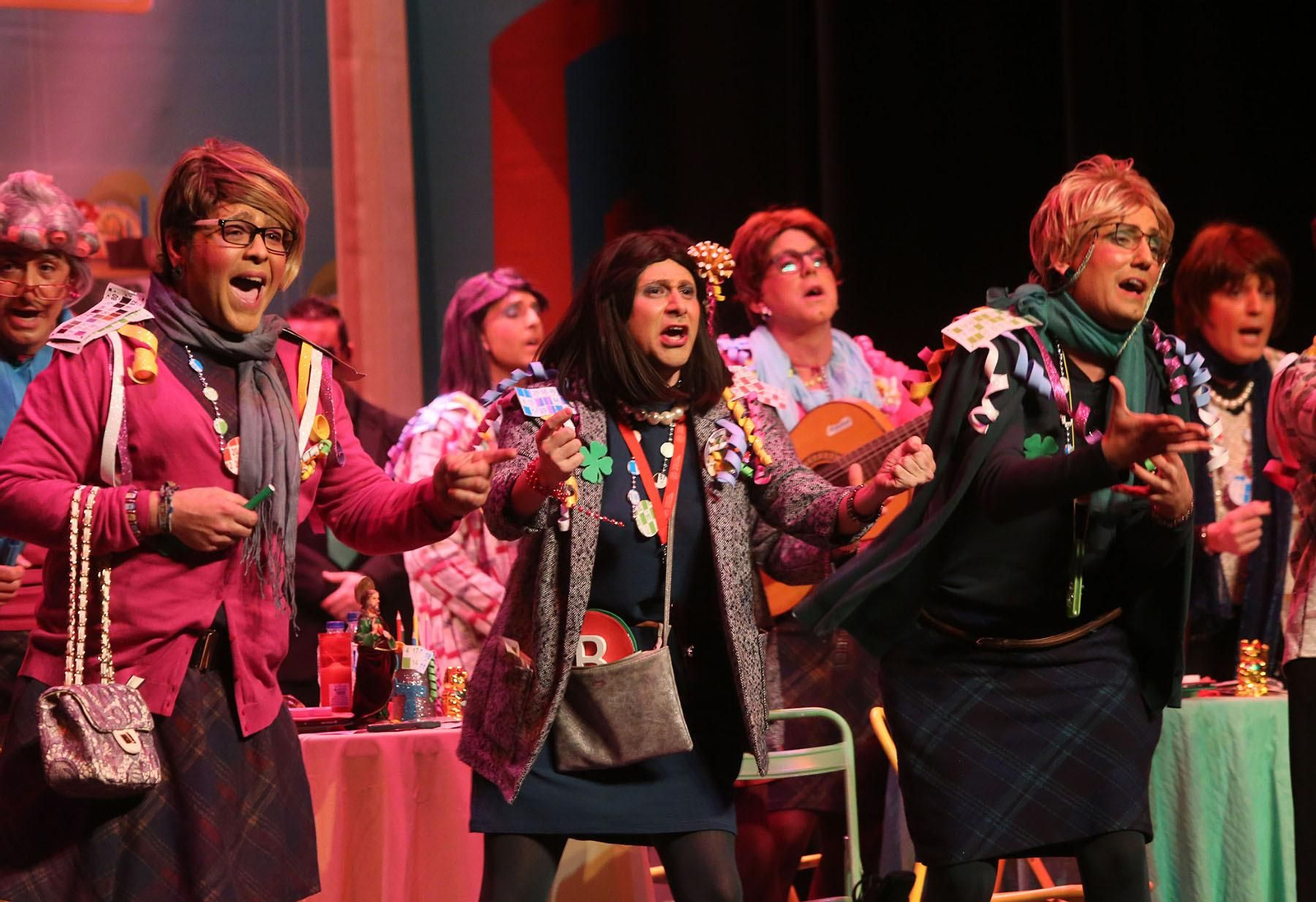 Cuarto día de preliminares del Carnaval Colombino en imágenes