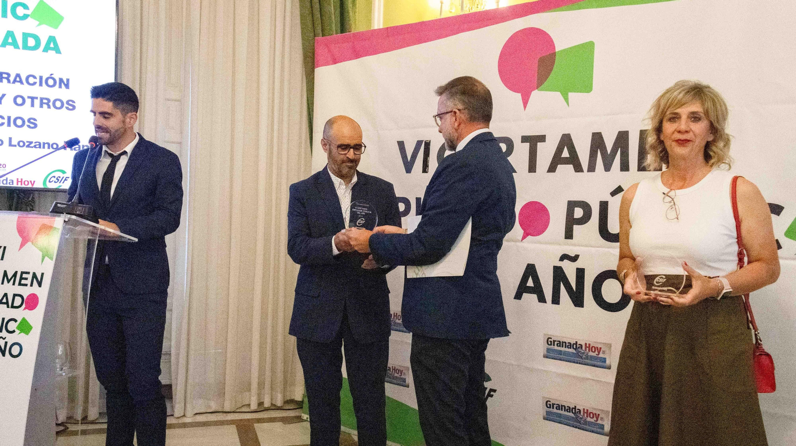 Las mejores imágenes del VI Certamen del Empleado Público del Año