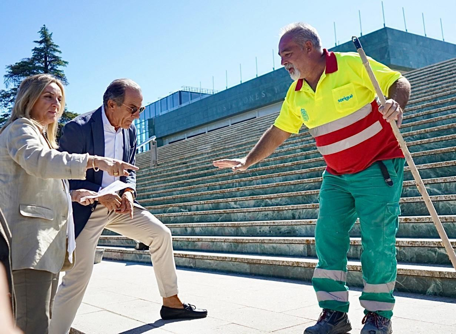 Así se transforma el Palacio de Congresos y el entorno para la Cumbre Europea