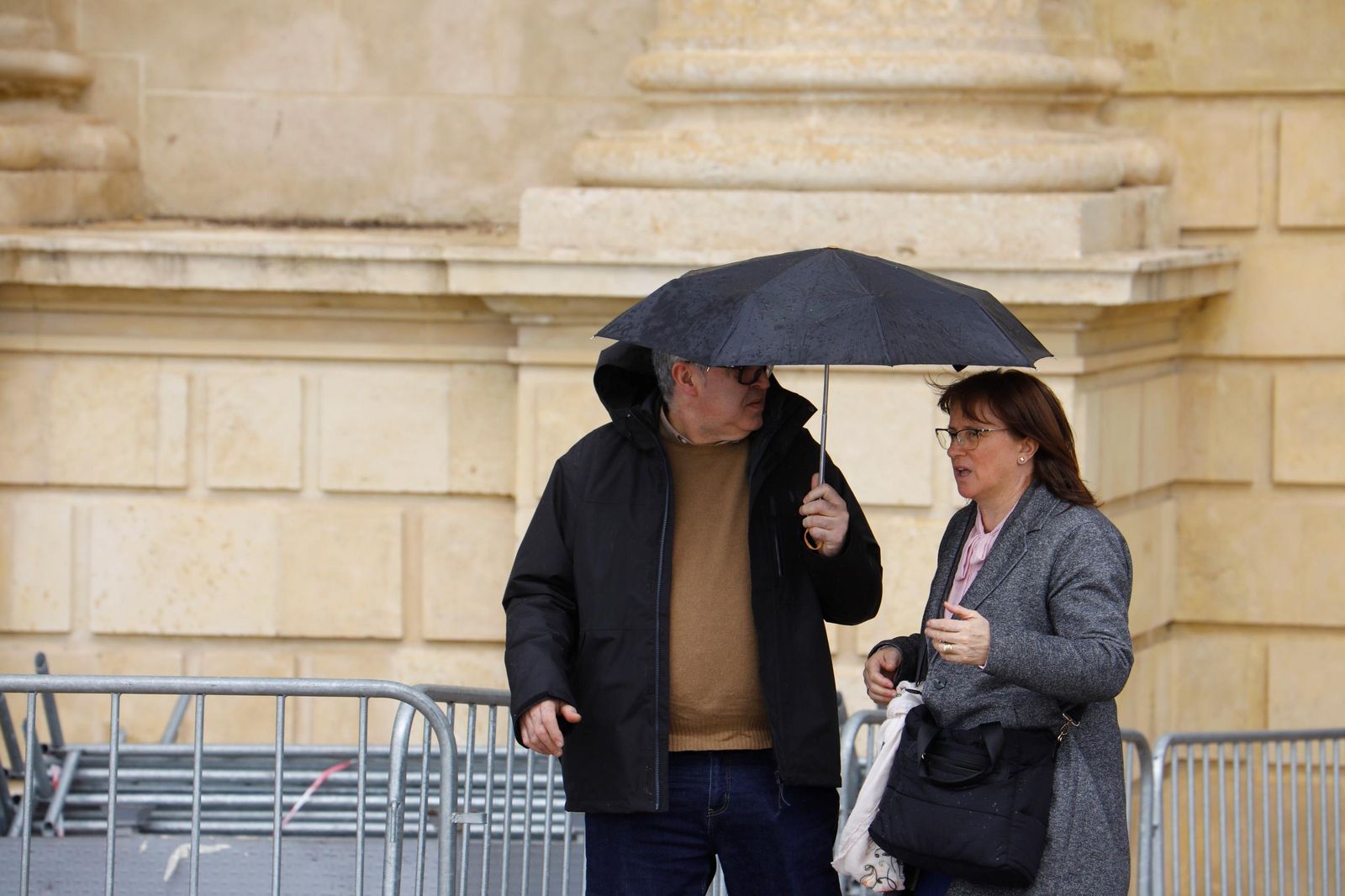El paso de la borrasca Nuria por Córdoba, en imágenes