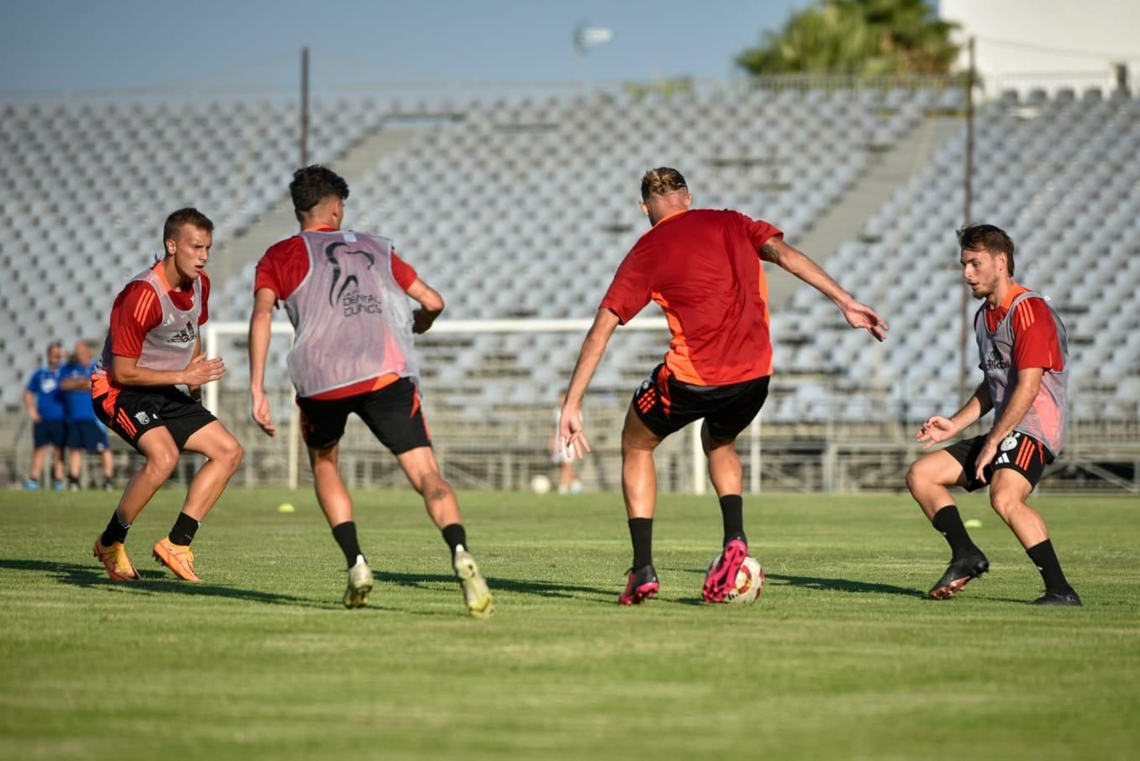Las imágenes del entrenamiento del Xerez CD en el Estadio Pedro Garrido