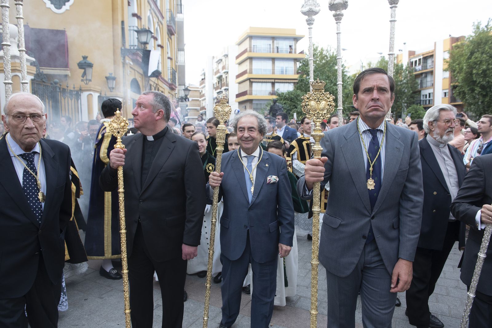 Las imágenes de la procesión de la Virgen del Rosario de la Macarena