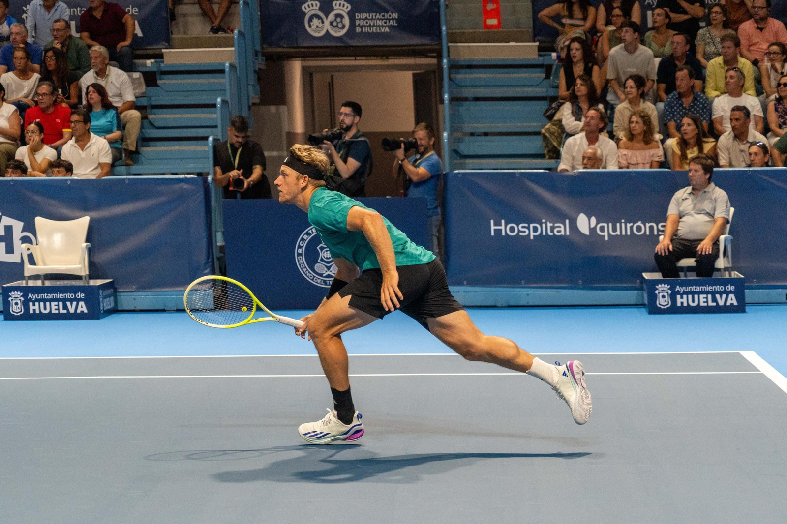 Imágenes de la final masculina de la Copa del Rey de tenis entre Daniil Medvedev y Alejandro Davidovich
