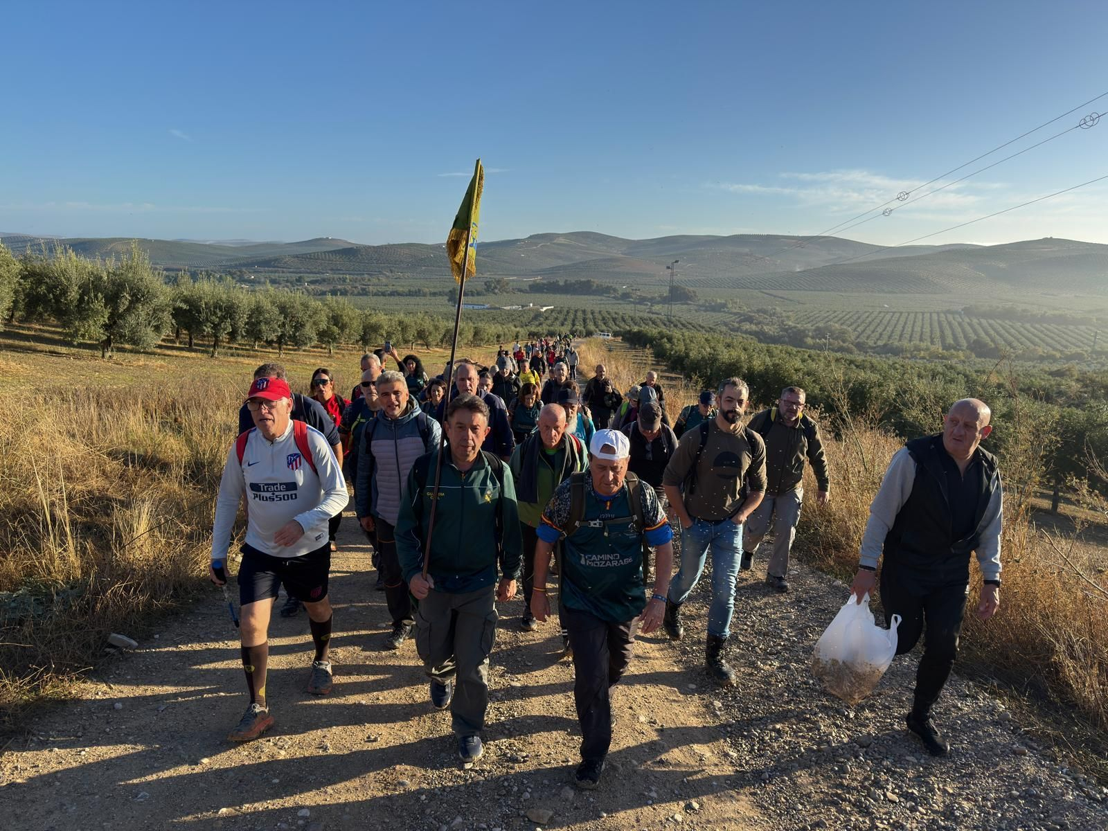 Un momento de la etapa.