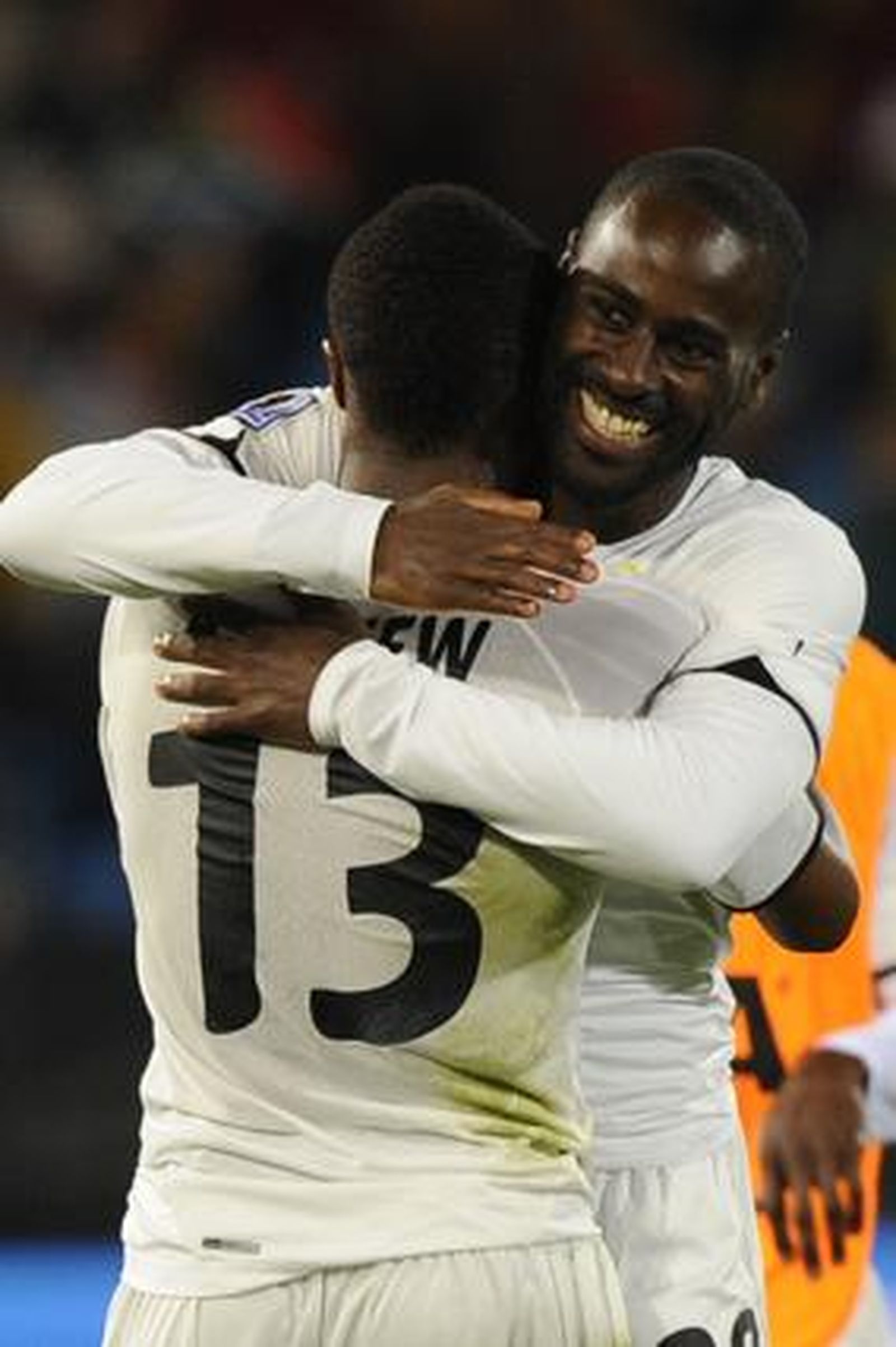 Ghana es la primera selección africana que gana en el Mundial de Sudáfrica. / AFP