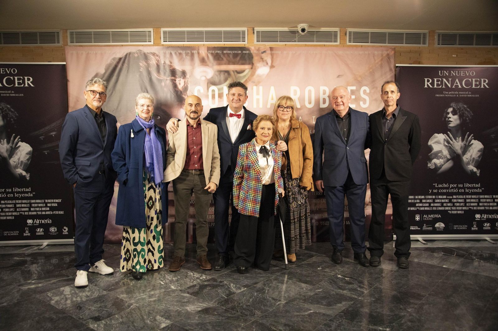 El estreno en Almería del largometraje documental "Concha Robles", en imágenes