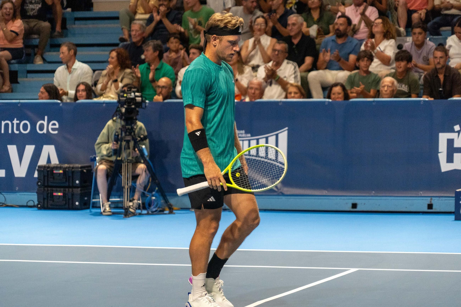 Imágenes de la final masculina de la Copa del Rey de tenis entre Daniil Medvedev y Alejandro Davidovich