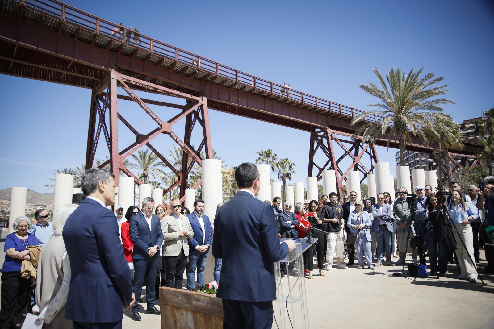 Acto de conmemoración a las víctimas del campo de concentración nazi de Mathausen, en imágenes