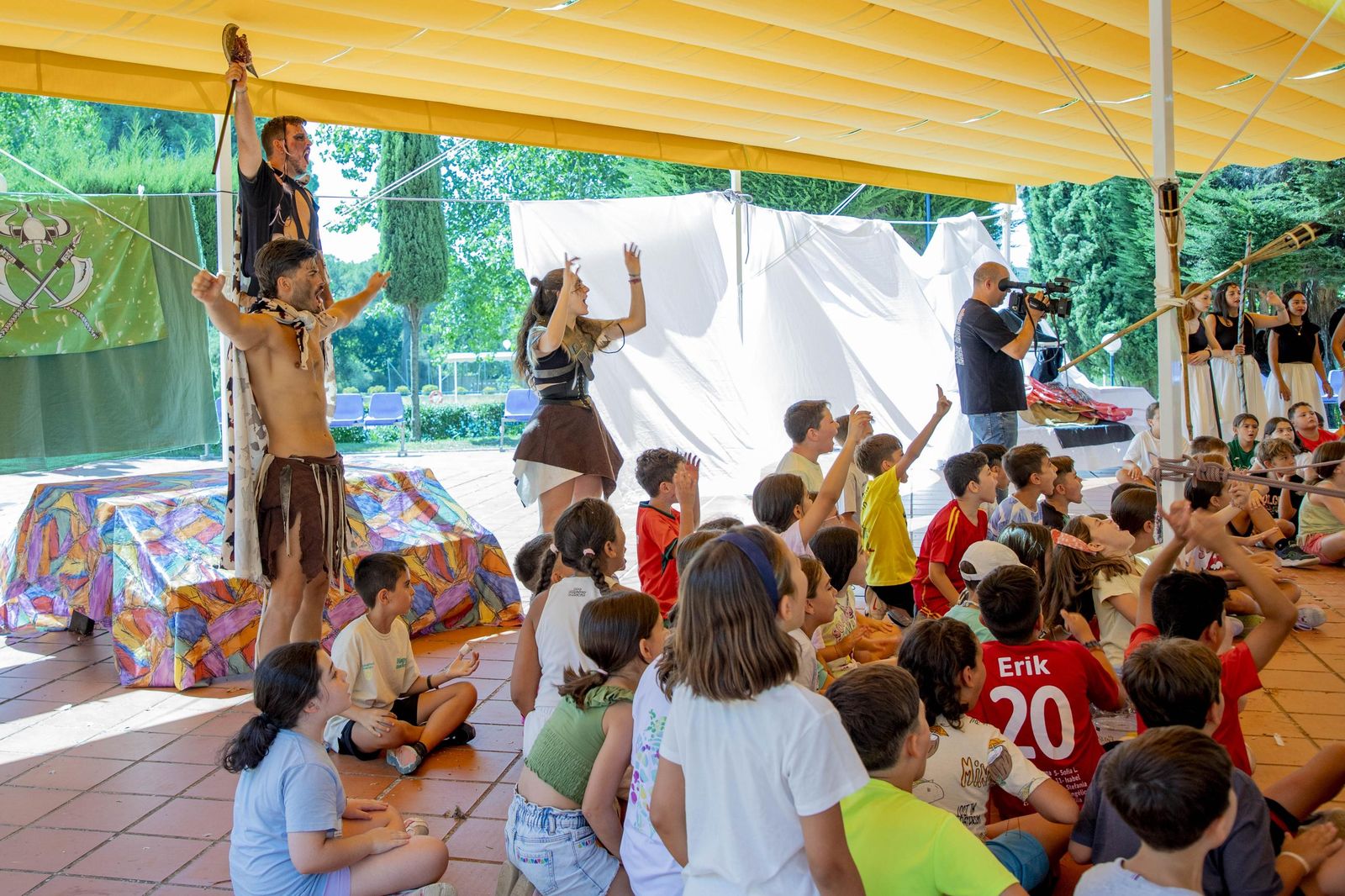 Las imágenes de un día en los Campamentos de Cerro Muriano