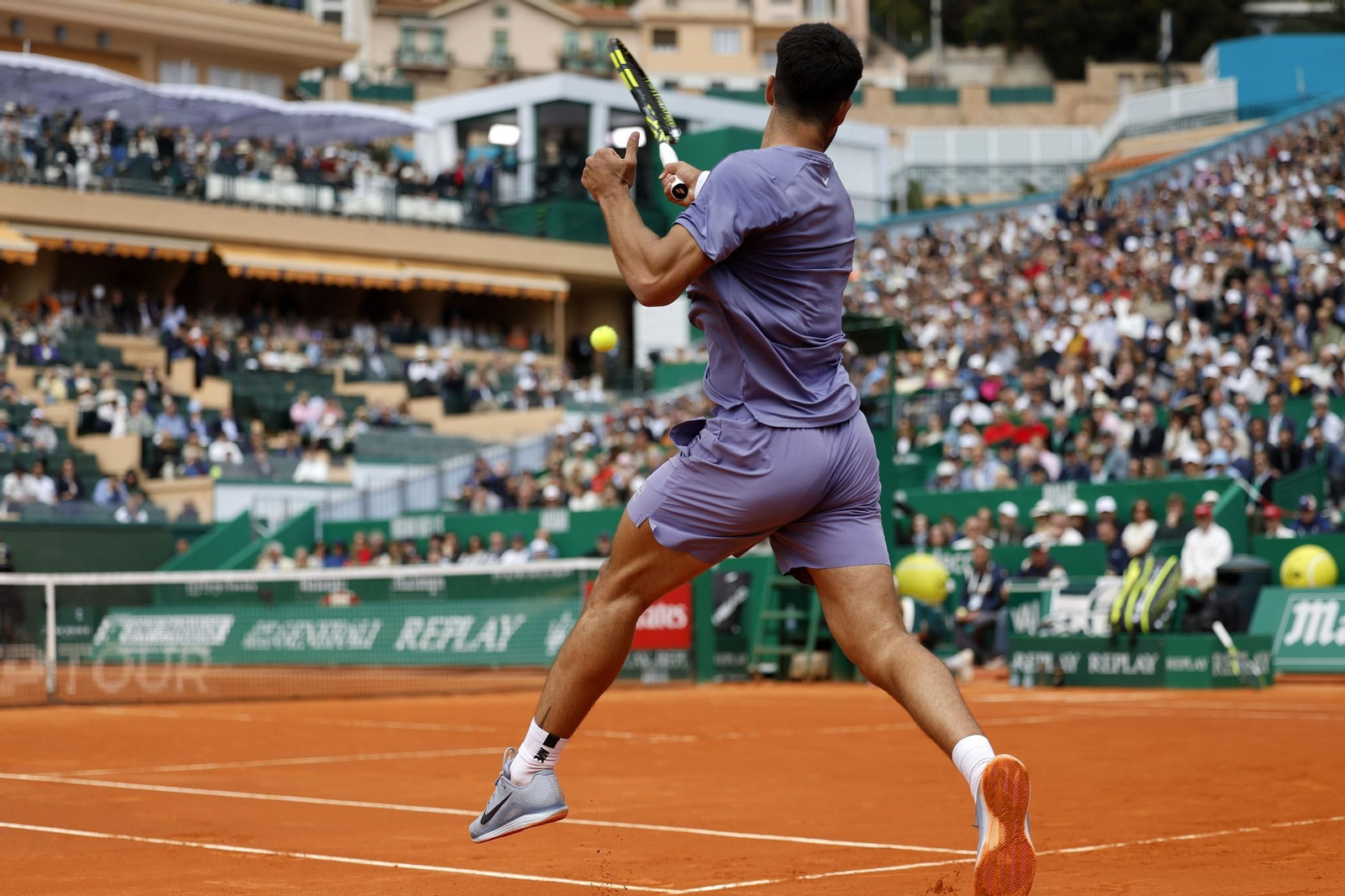 Las fotos del Davidovich-Alcaraz del Masters 1000 de Montecarlo