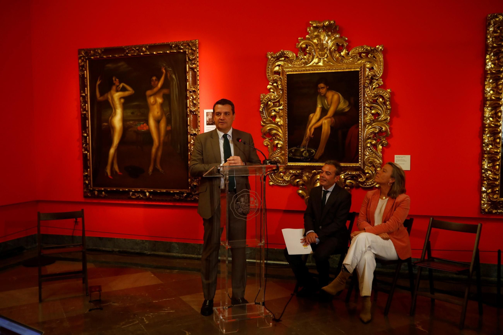 La presentación de 'Rivalidad' en el Museo Julio Romero de Torres, en imágenes