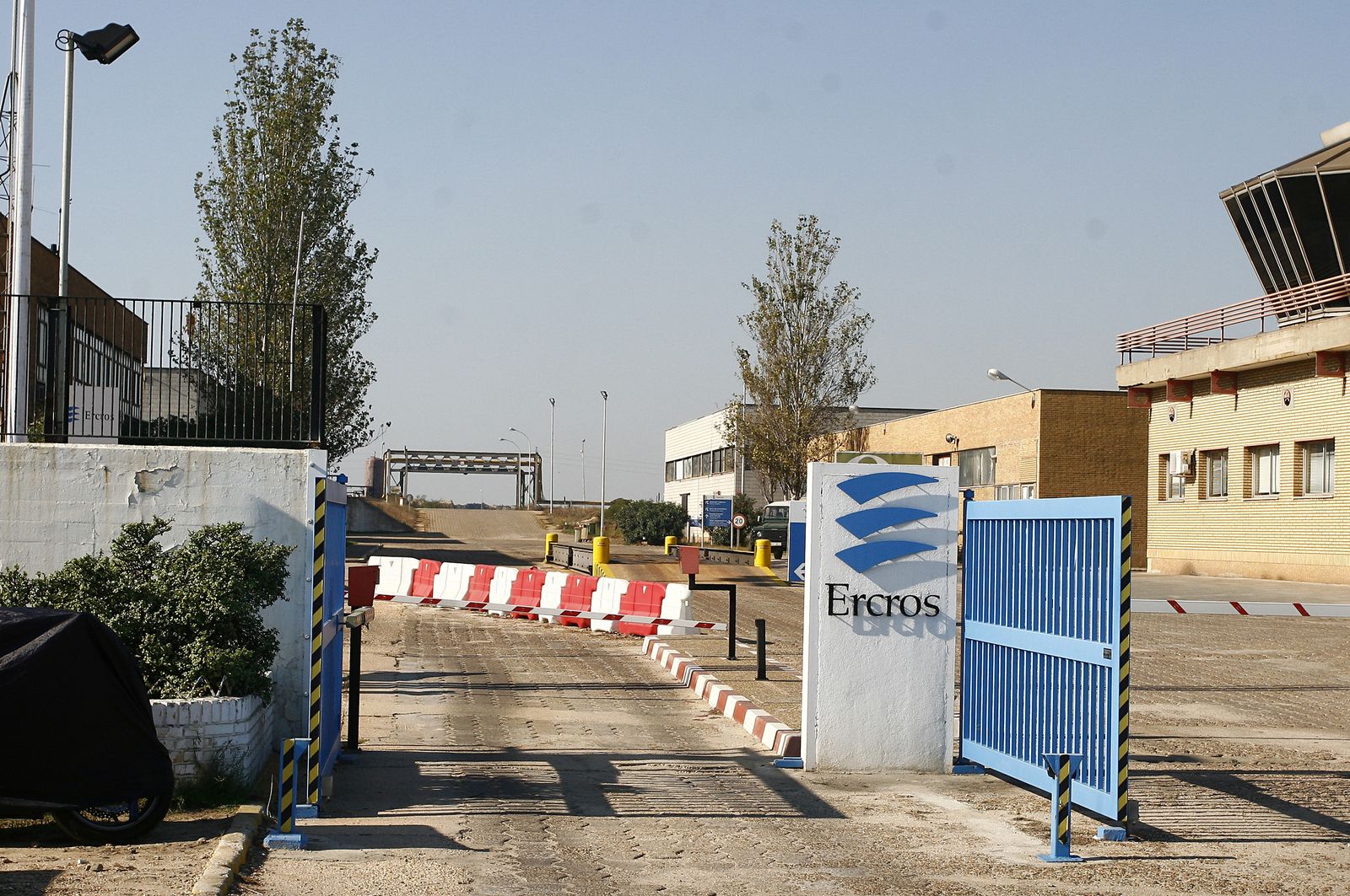 Imagen de archivo de las instalaciones de Ercros, empresa investigada.