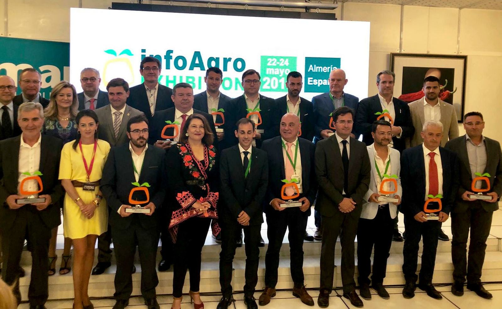 Carmen Crespo también participó en la entrega de los Premios Infoagro Exhibition 2019.