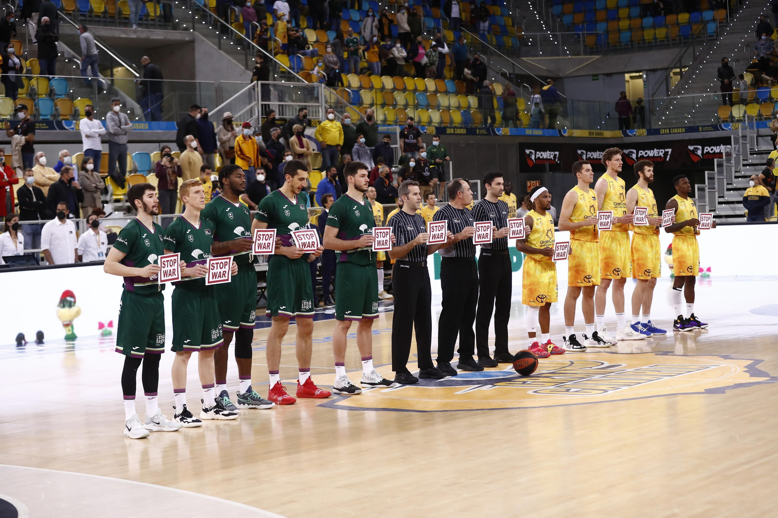 Una imagen de la temporada pasada entre Unicaja y Gran Canaria.