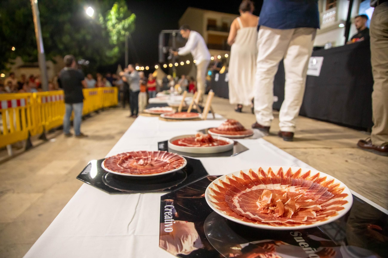 Concurso de cortadores de jamón en Serón, en imágenes
