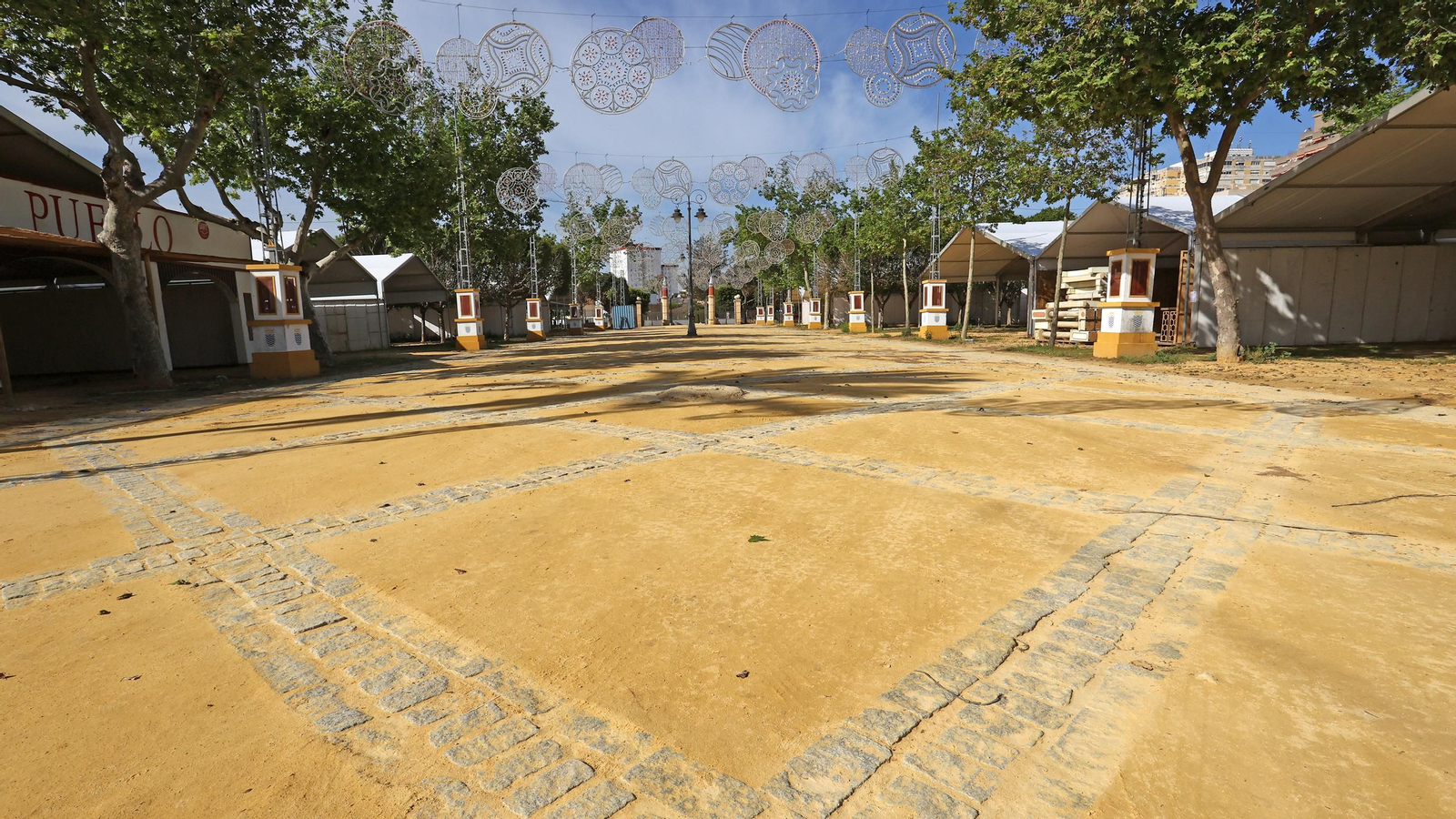 Preparativos de la 'Feria del Caballo 2022'.