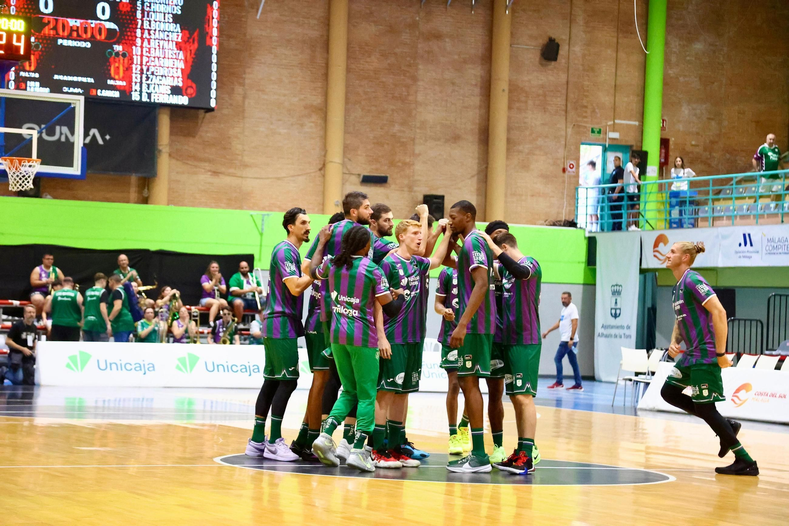 El Unicaja - Mónaco, en fotos