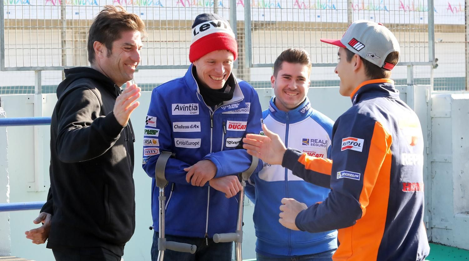 Imágenes de los  entrenamientos de MotoGP