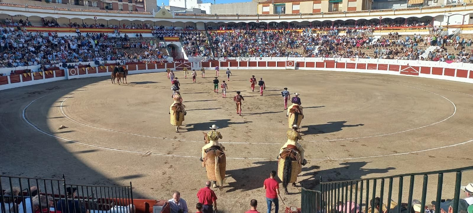 Corrida de toros en Linares.