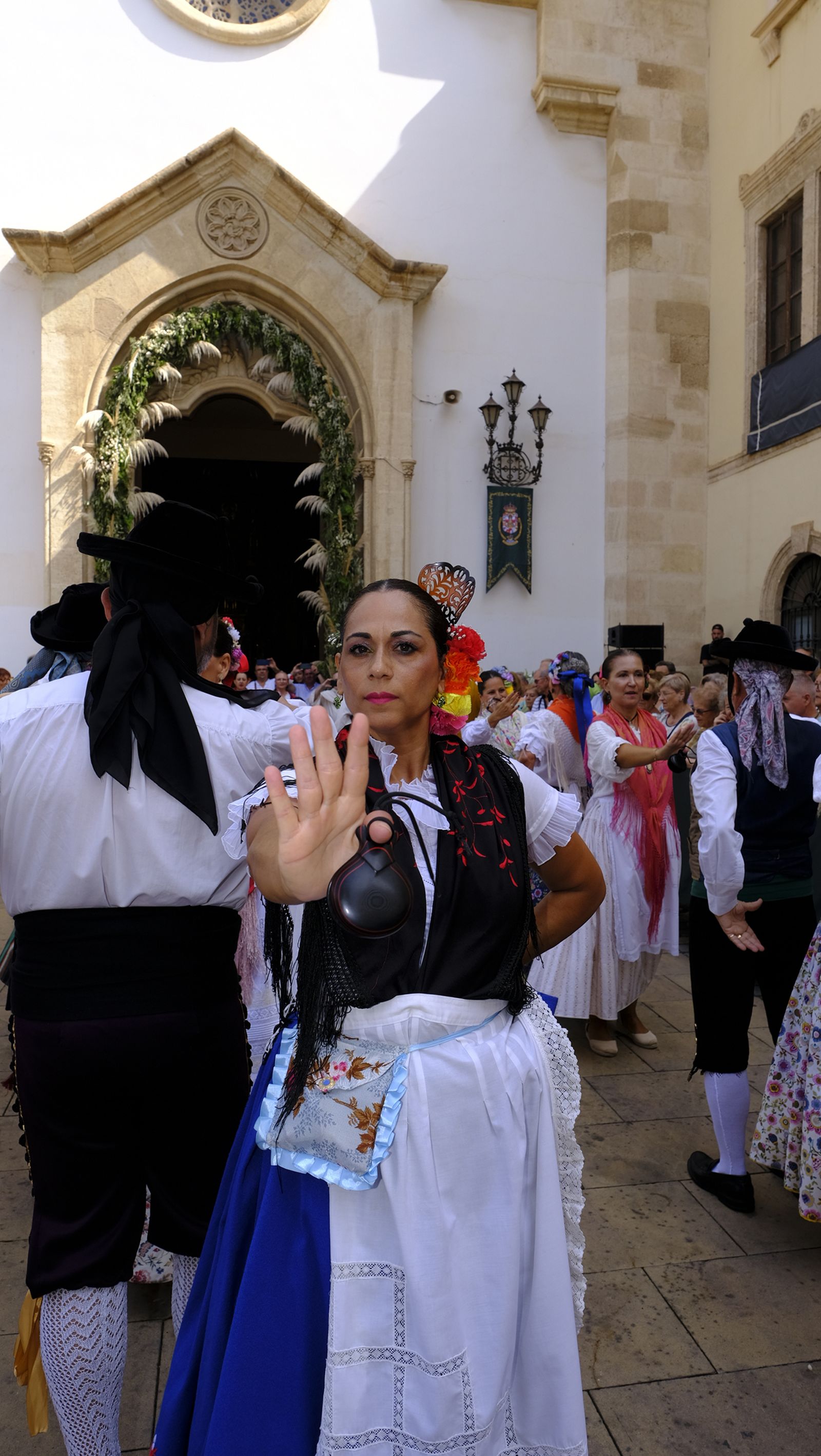 La ofrenda a la Virgen del Mar en imágenes