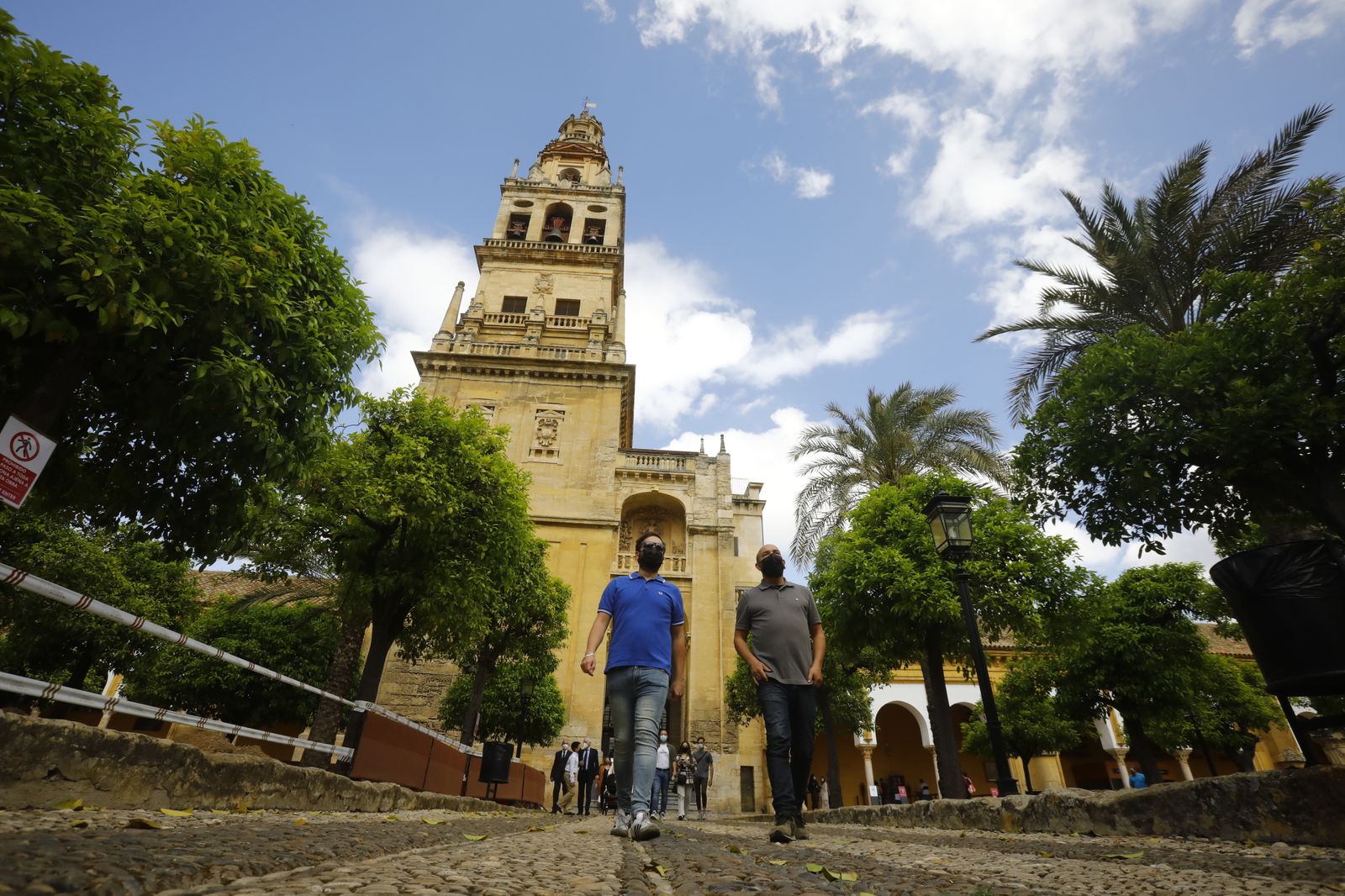 Visitas a la Mezquita Catedral durante los fines de semana, en imágenes