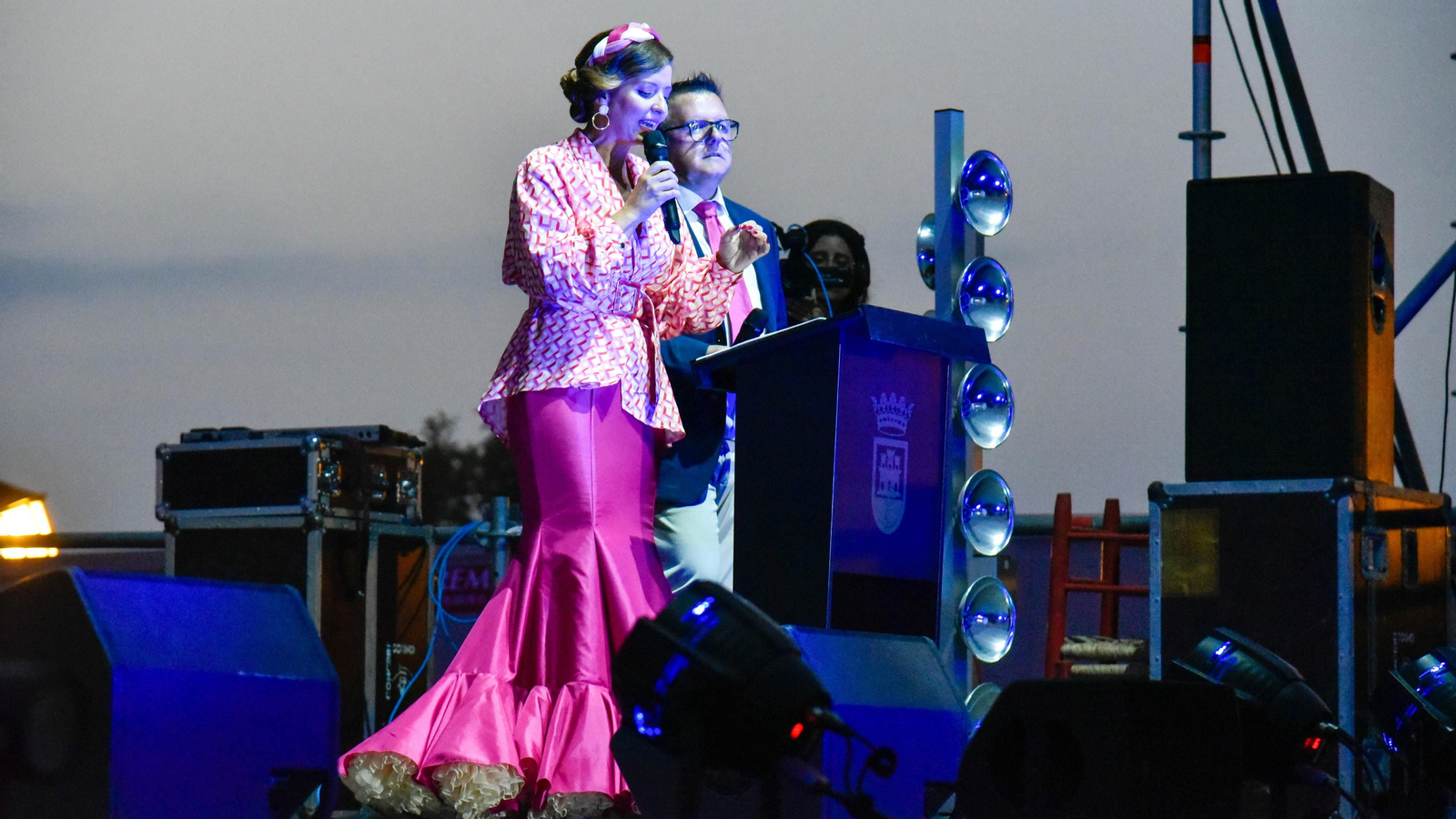 Fotos de la coronación de la Feria Real de San Roque 2022