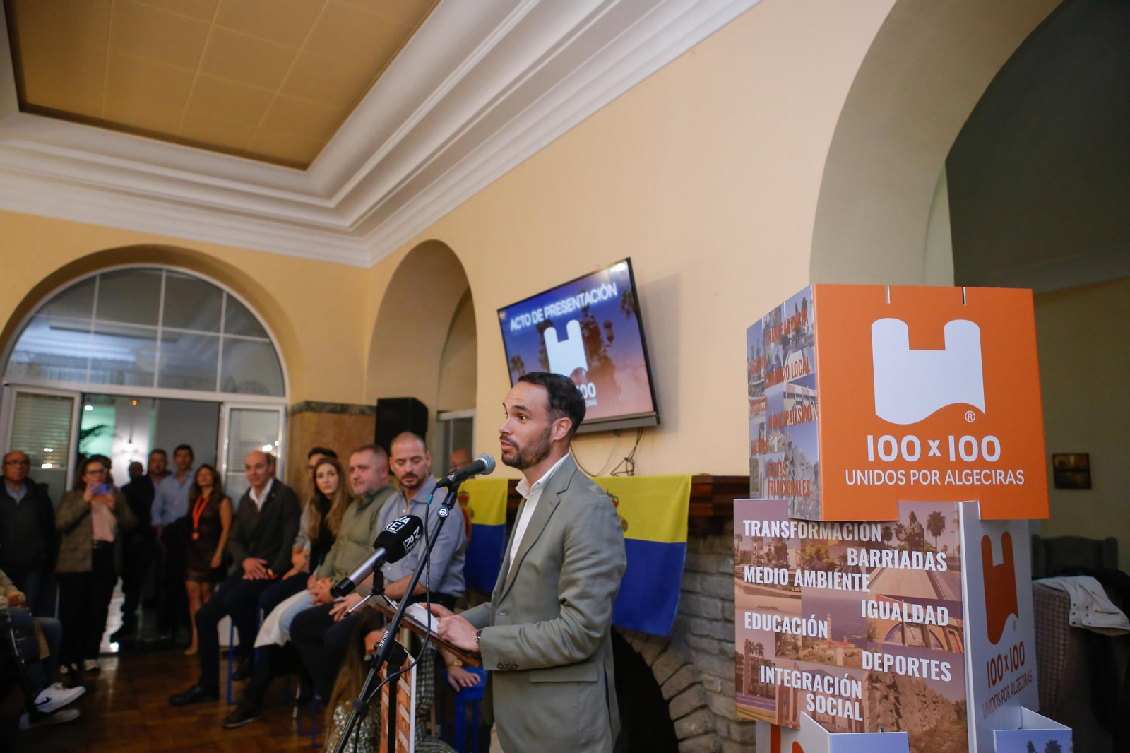 Las fotos de la presentación de 100x100 Unidos por Algeciras en el hotel Reina Cristina