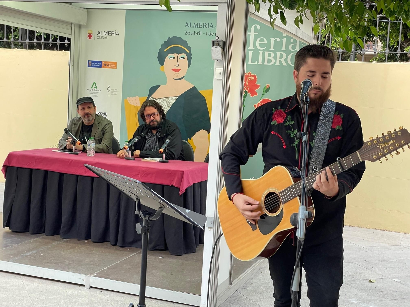Ramón García, Javier Martínez Alcaraz y JJ. Fuentes.