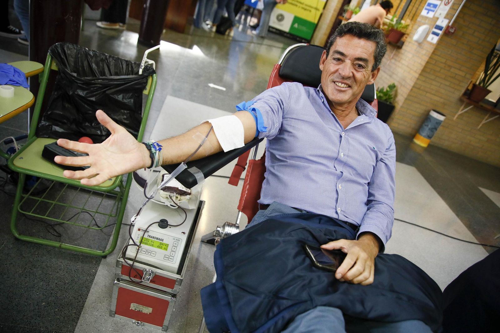 La colecta de sangre y plasma en la Universidad de Almería, en imágenes