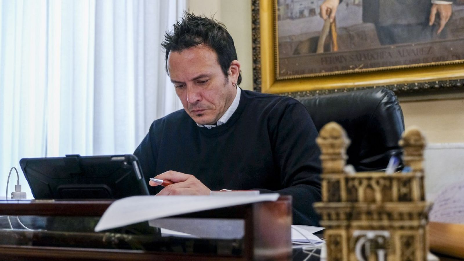 El alcalde de Cádiz, José María González, Kichi.