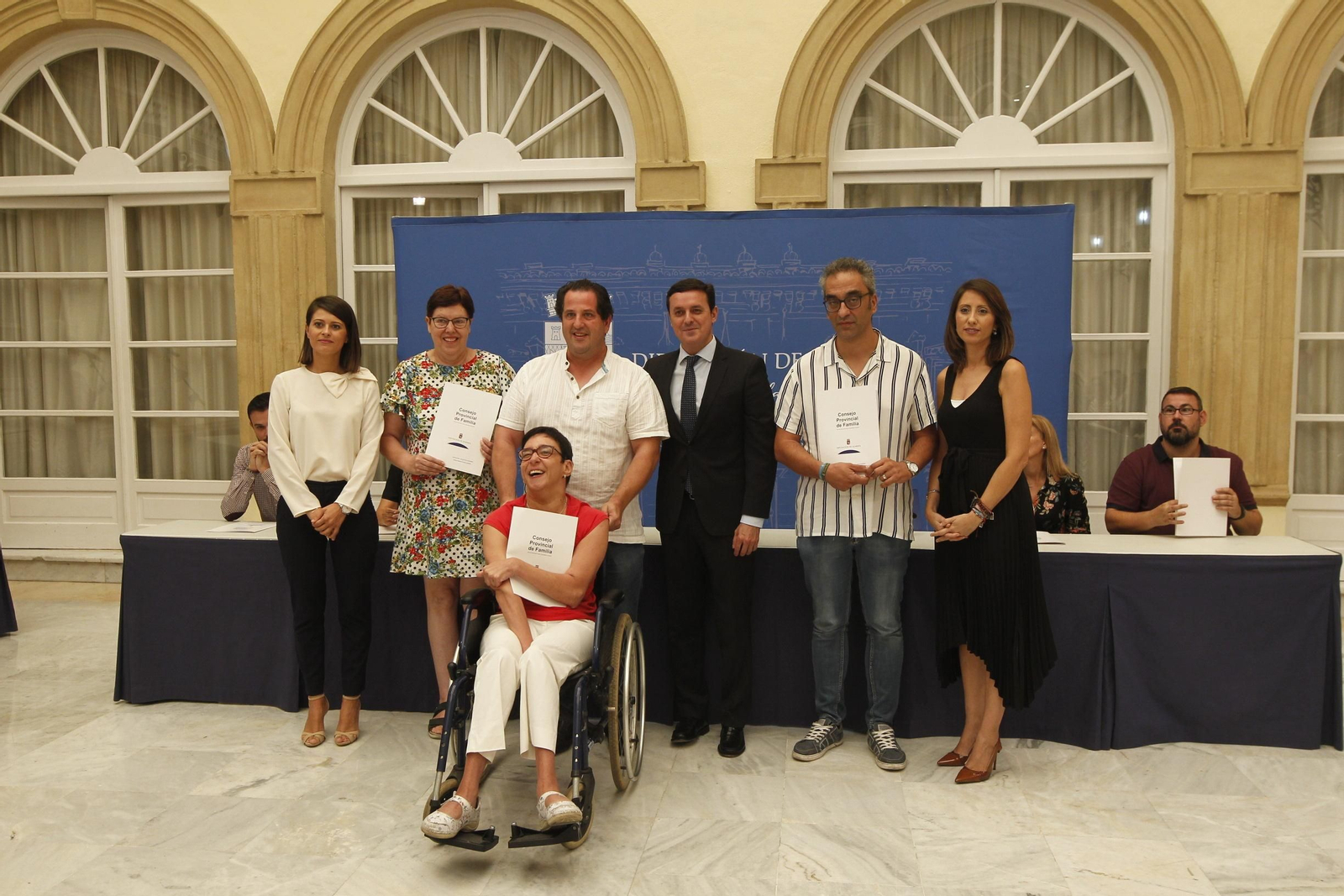 Fotogalería entrega subvenciones de Diputación de Almería a asociaciones Consejo Provincial de Familia