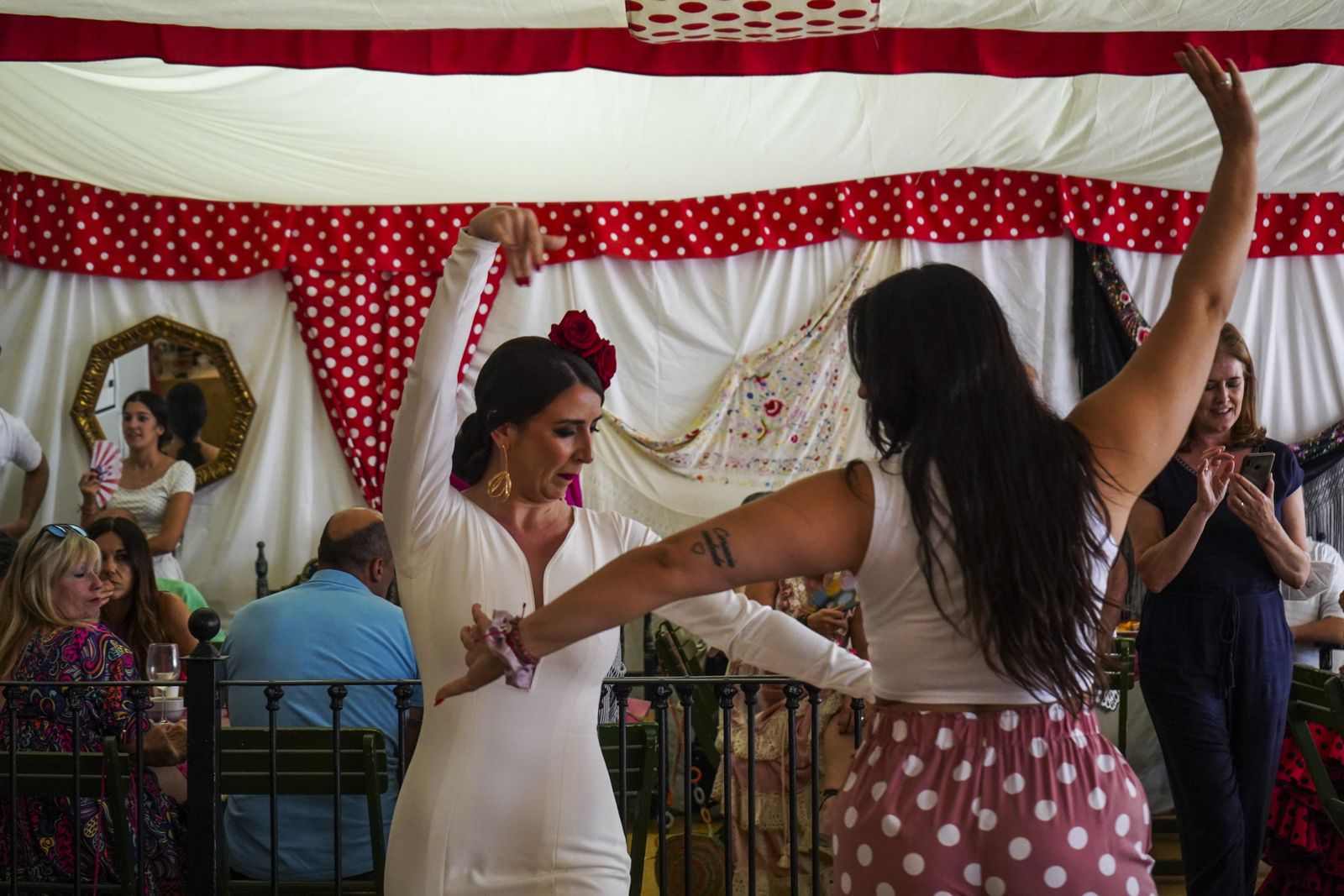 Recinto Ferial del Corpus a medio día en el año 2022