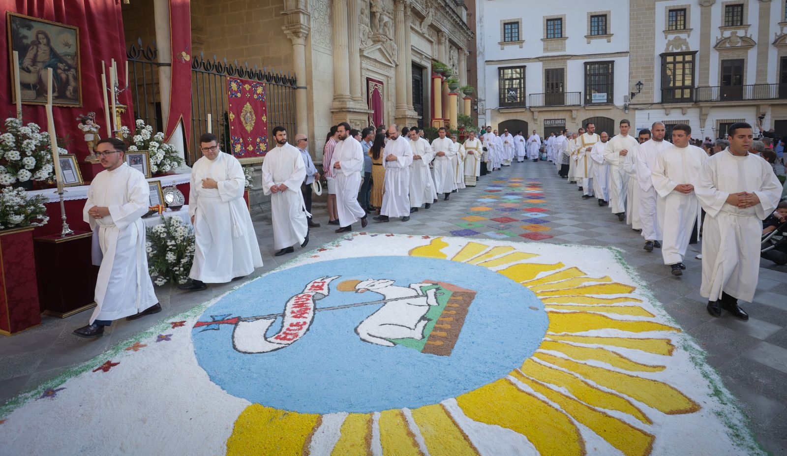 Imágenes de la procesión del Corpus en Jerez