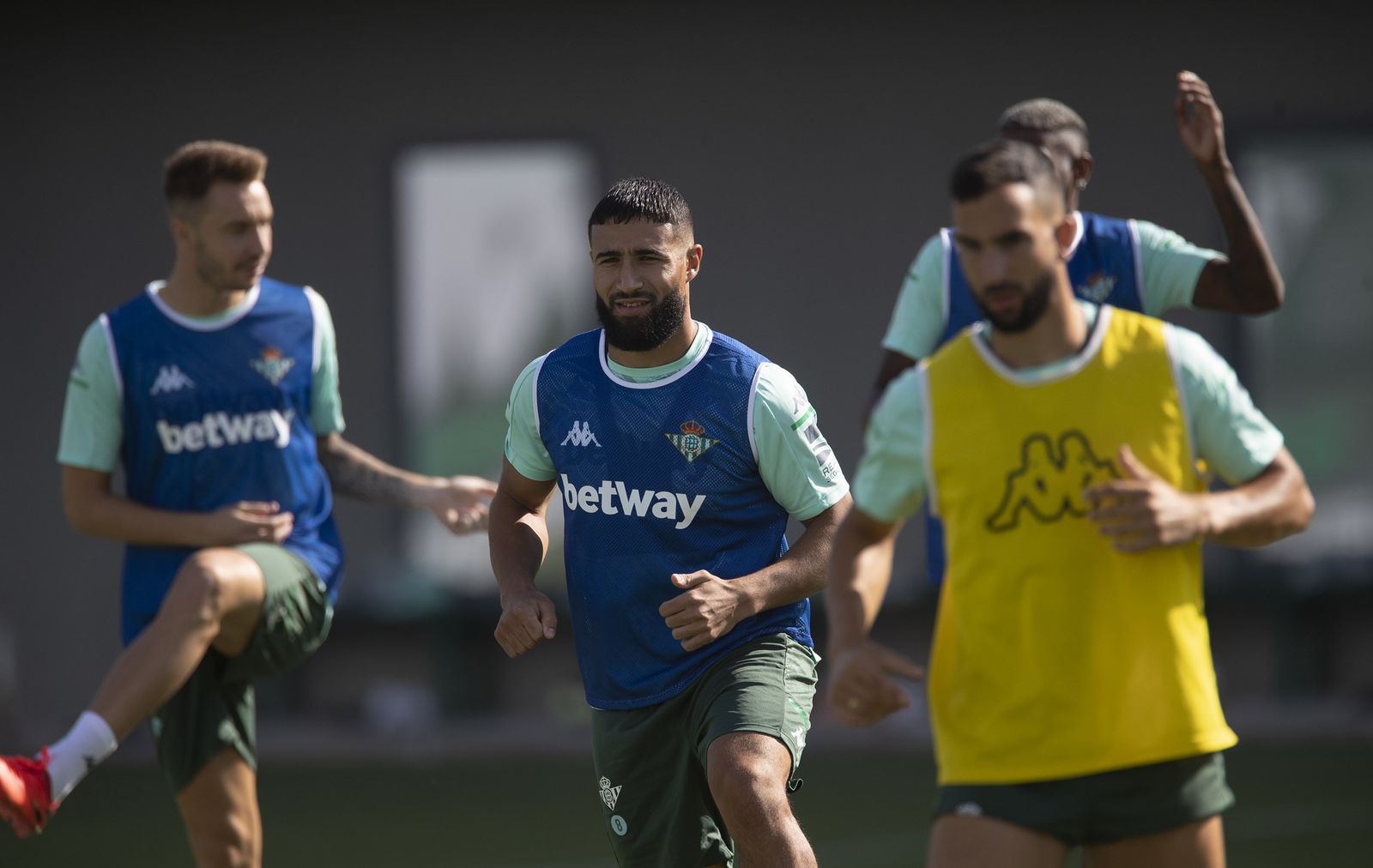 Entrenamiento del Betis.