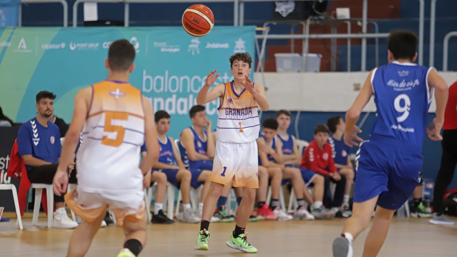 Tercera jornada del campeonato de Andalucía de Baloncesto infantil masculino en La Línea
