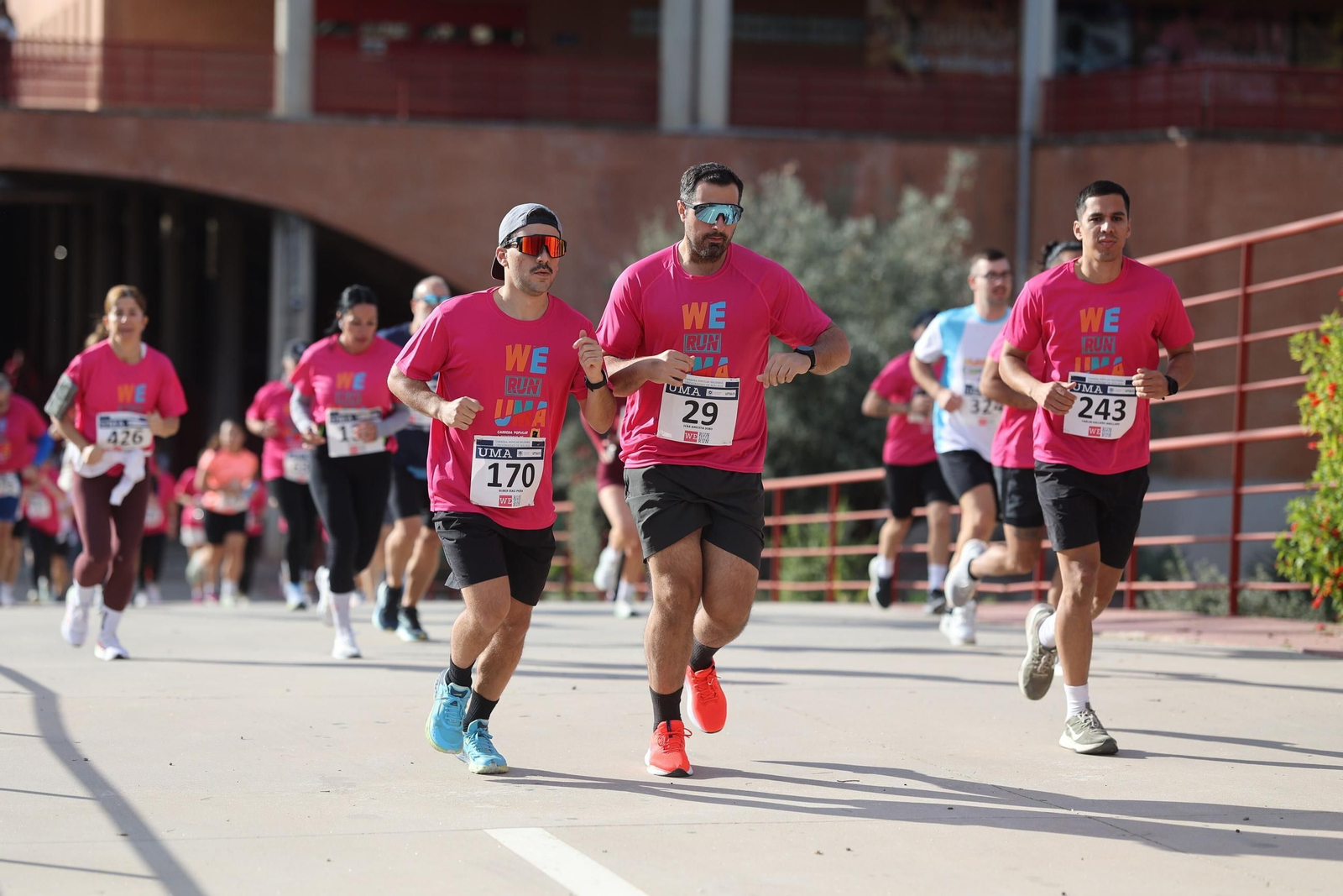 La carrera solidaria We Run de la UMA, en fotos