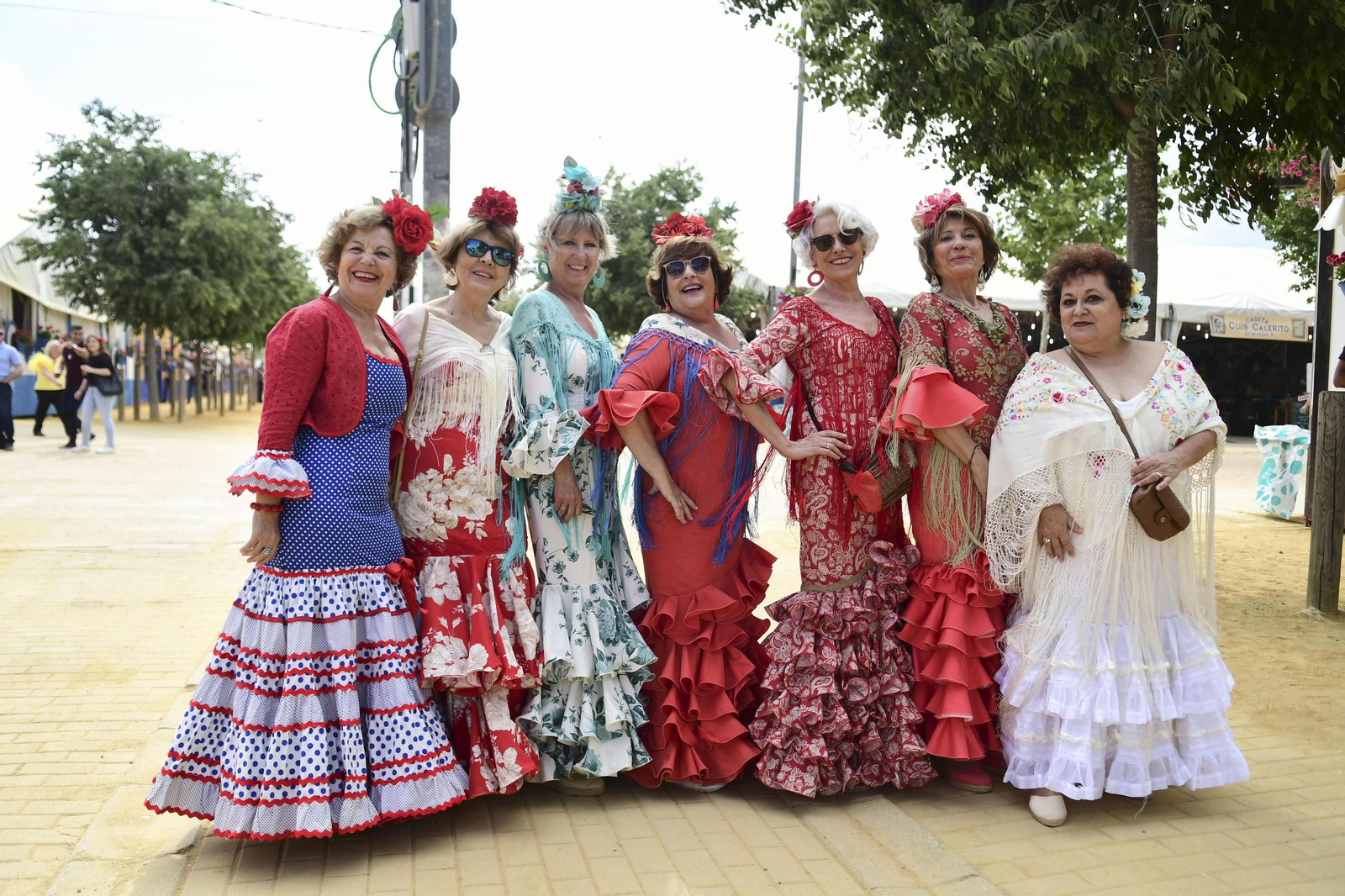 Las imágenes de lunes de Feria