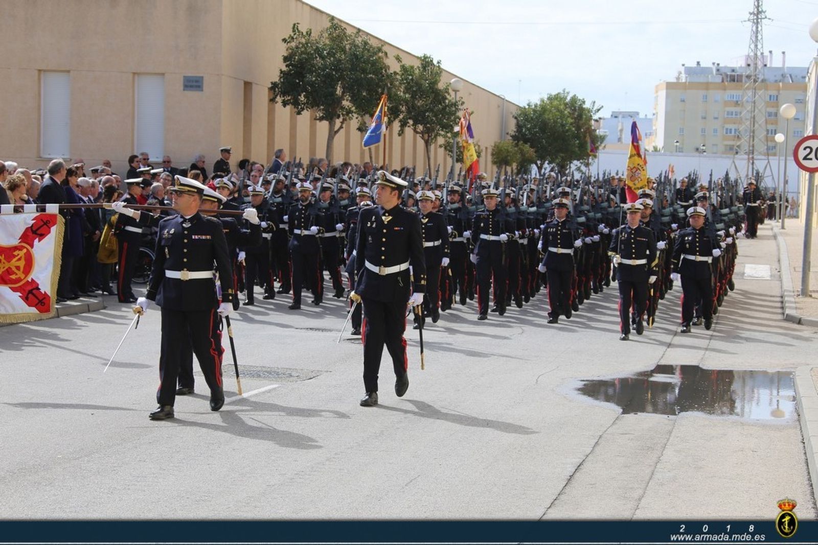 San Fernando celebra los 481 años de la Infantería de Marina