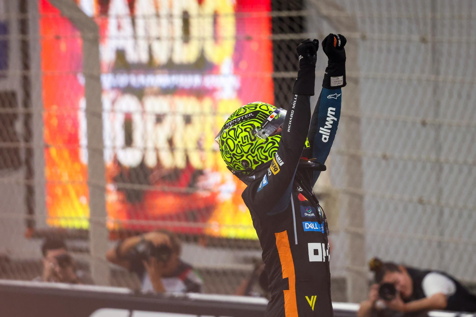Las fotos del título mundial de Lando Norris en la Fórmula 1